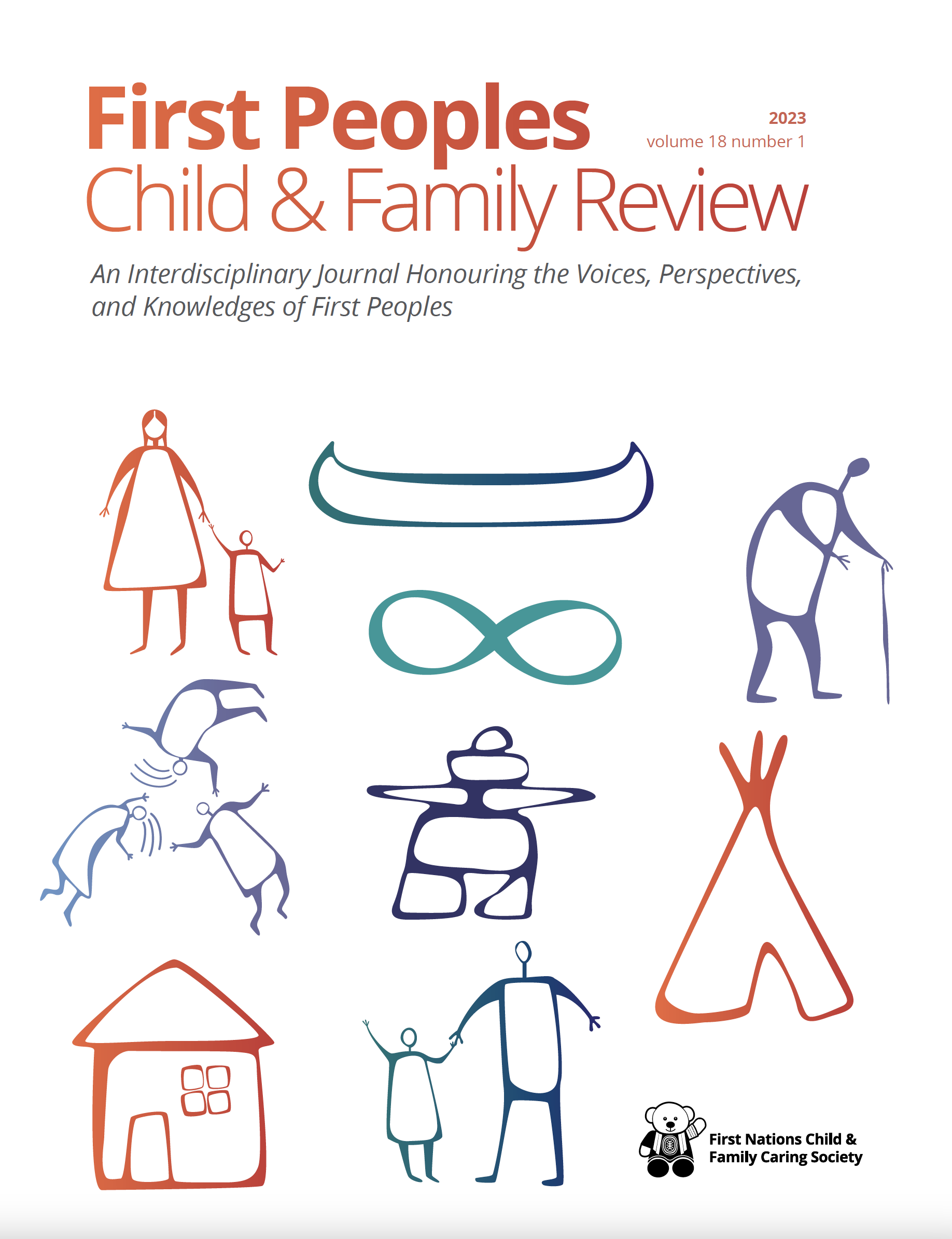 Cover page for First Peoples Child & Family Review